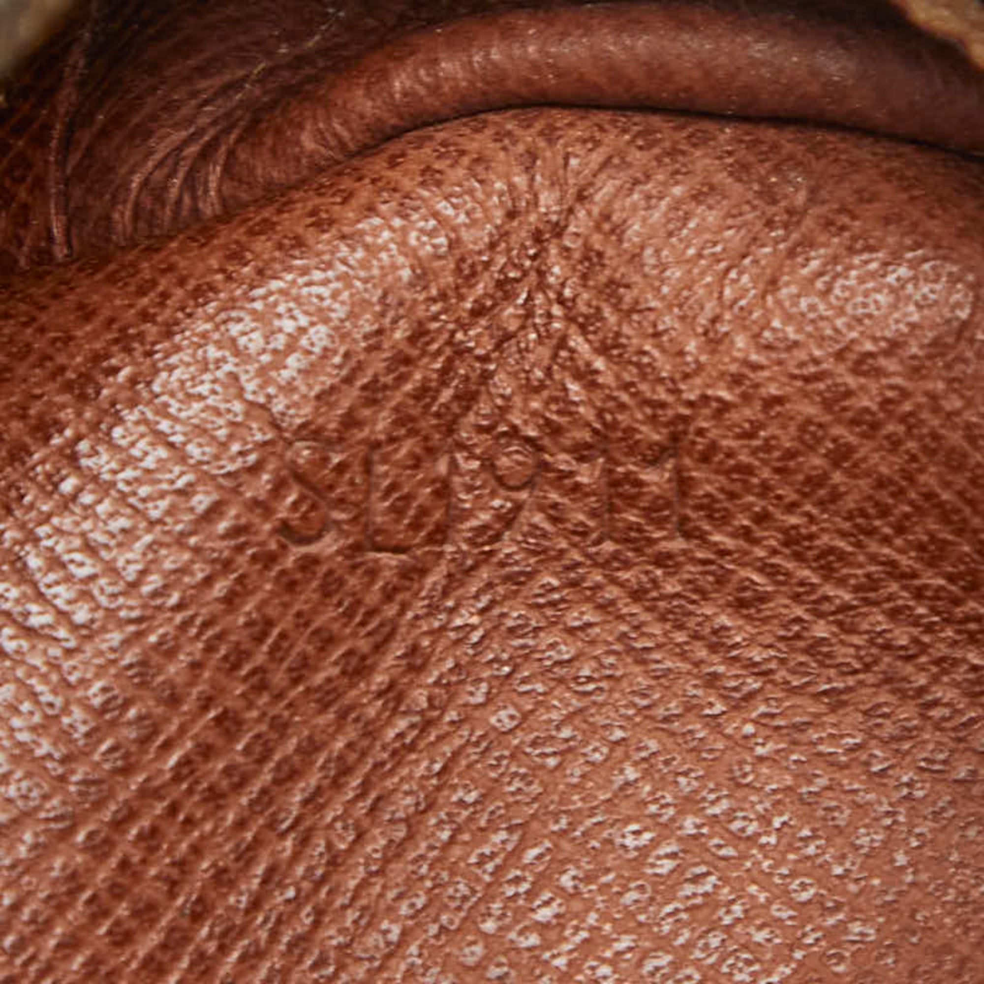 Louis Vuitton Brown Pvc Leather Briefcase (Pre-Owned)