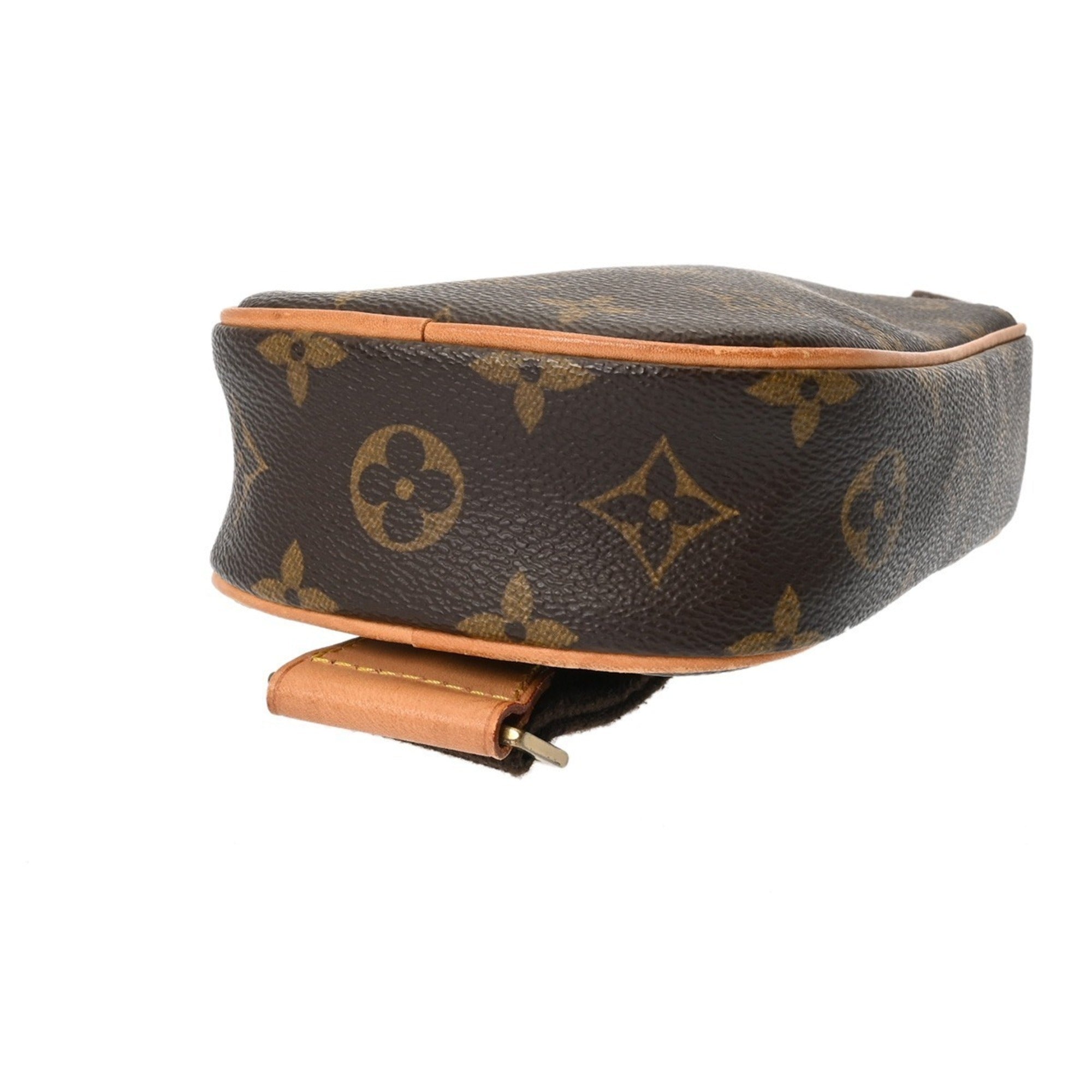 Louis Vuitton Brown Monogram Canvas Sling Bag (Pre-Owned)