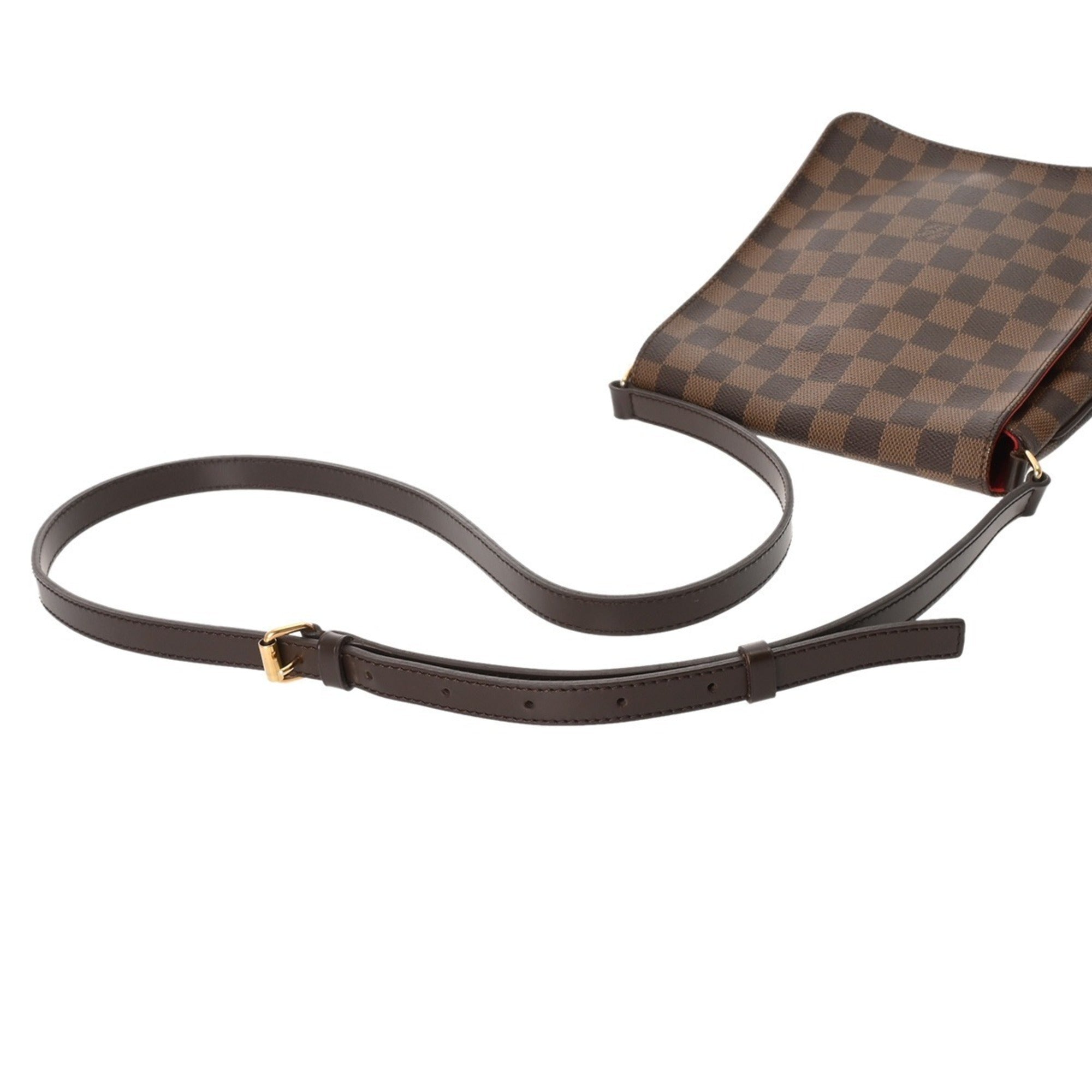 Louis Vuitton Damier Brown Damier Canvas Damier Canvas Shoulder Bag (Pre-Owned)