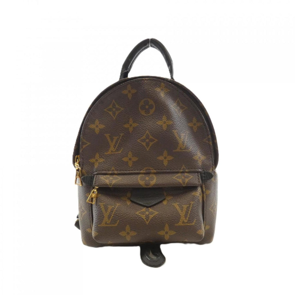 Louis Vuitton Brown Coated Canvas Backpack (Pre-Owned)