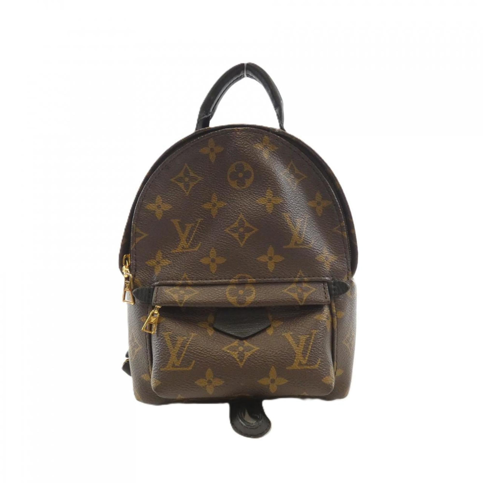 Louis Vuitton Brown Coated Canvas Backpack (Pre-Owned)