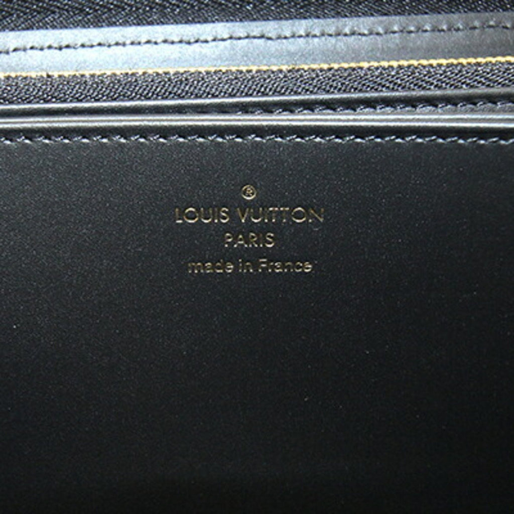 Louis Vuitton Gris Jacquard Chain/Shoulder Wallet (Pre-Owned)