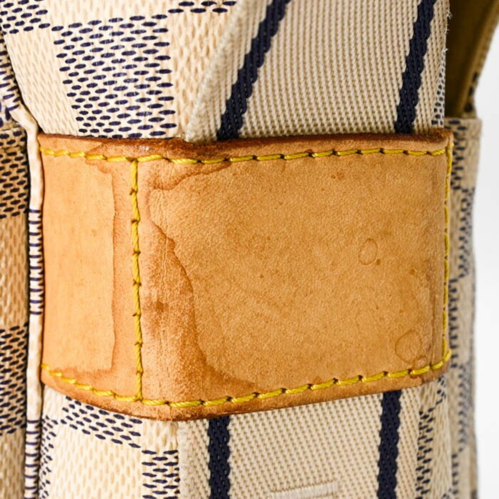 Louis Vuitton Damier Azur Off-White Damier Azur Shoulder Bag (Pre-Owned)