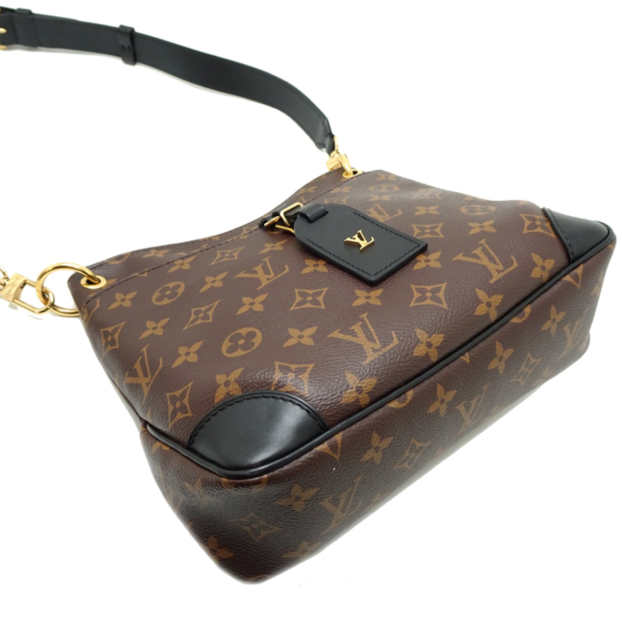 Louis Vuitton Black Brown Monogram Noir Monogram Shoulder Bag (Pre-Owned)