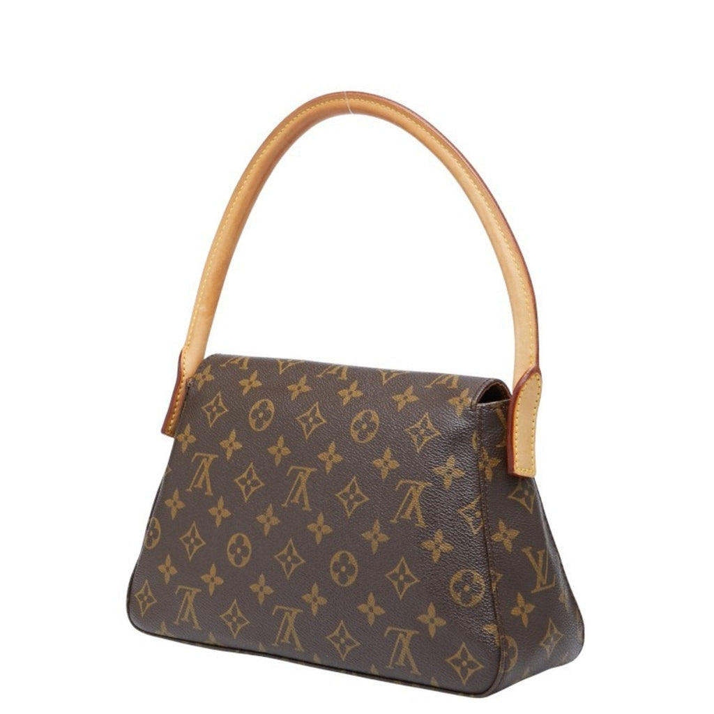 Louis Vuitton Brown Pvc Leather Handbag Shoulder Bag (Pre-Owned)