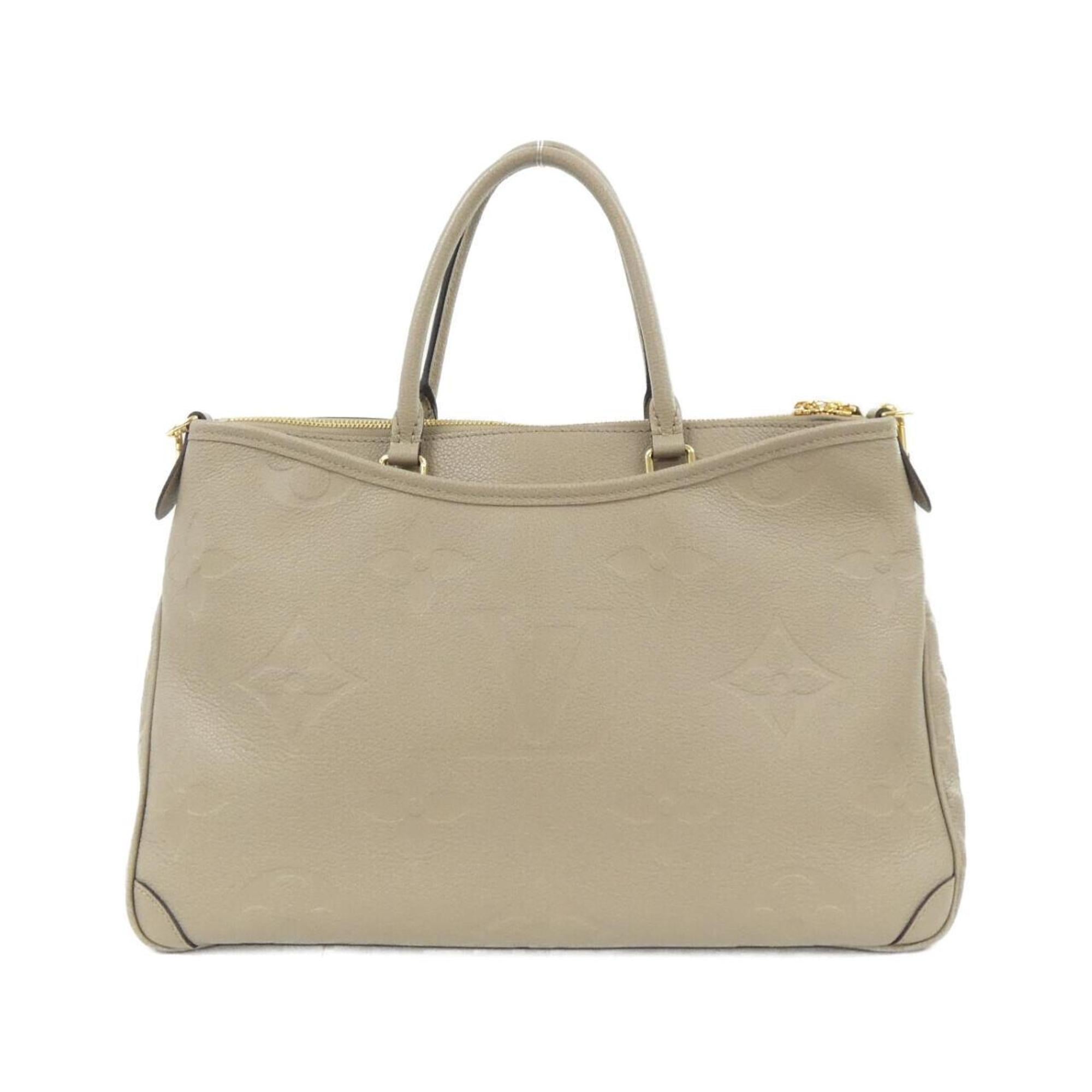 Louis Vuitton Tourterelle Leather Handbag (Pre-Owned)