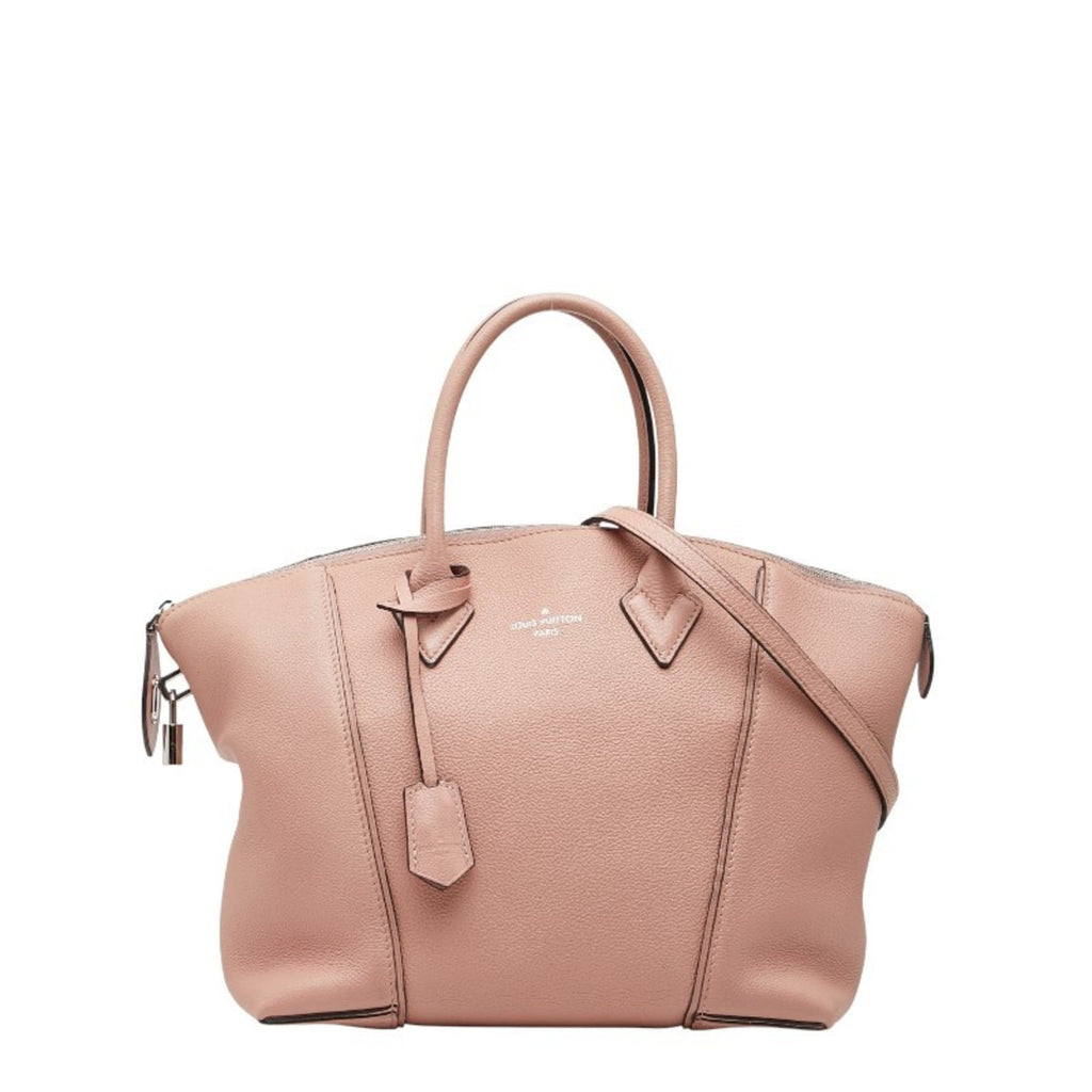 Louis Vuitton Magnolia Pink Leather Handbag Shoulder Bag (Pre-Owned)