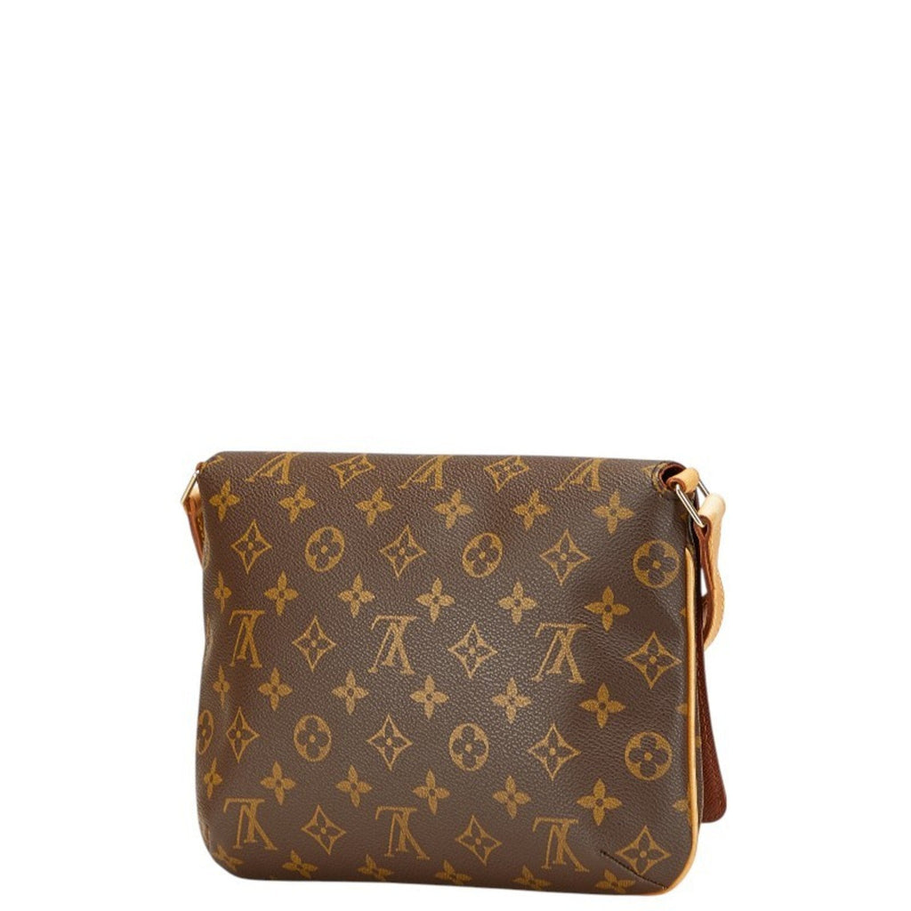 Louis Vuitton Brown Pvc Leather Shoulder Bag (Pre-Owned)
