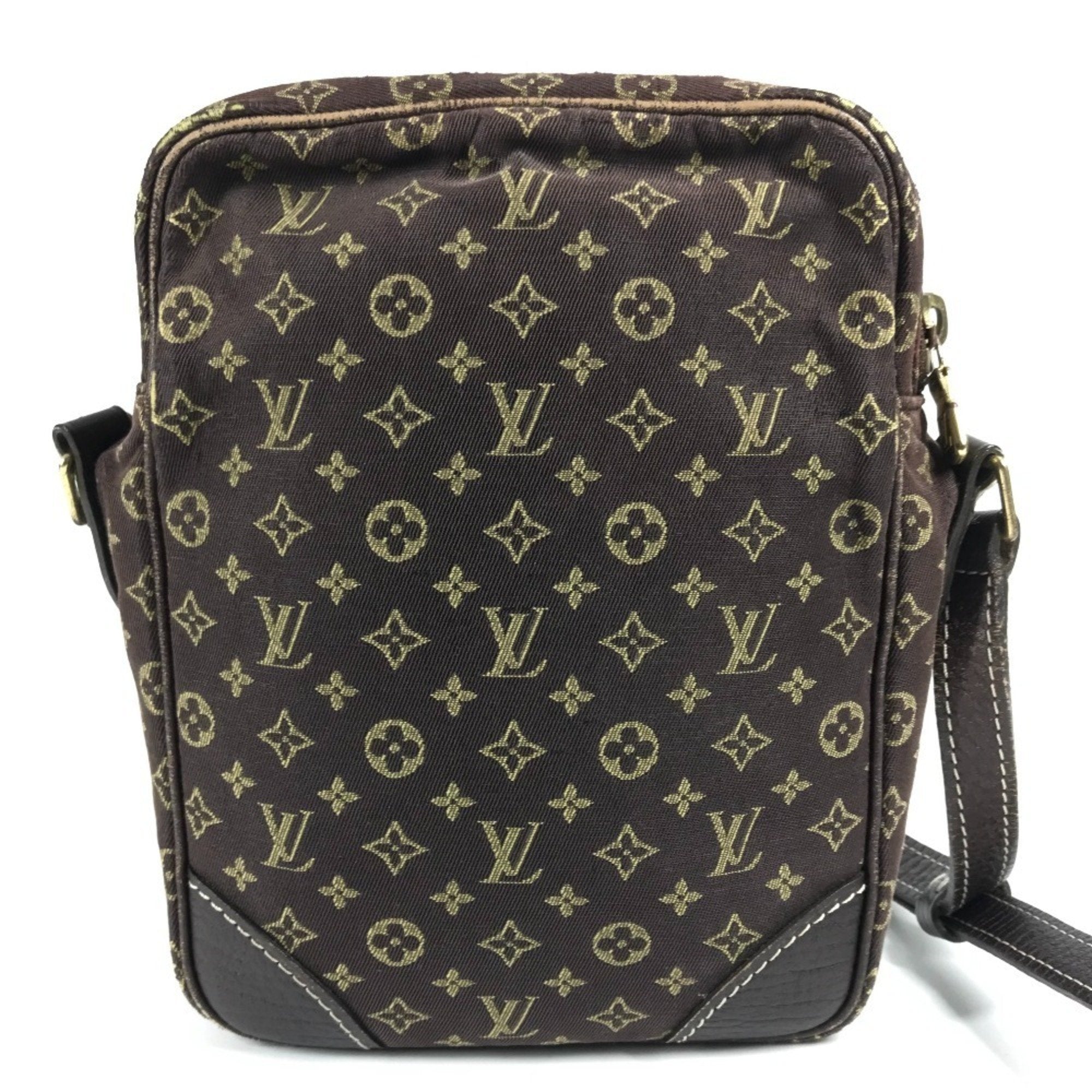Louis Vuitton Brown Monogram Mini Pochette Shoulder Bag (Pre-Owned)