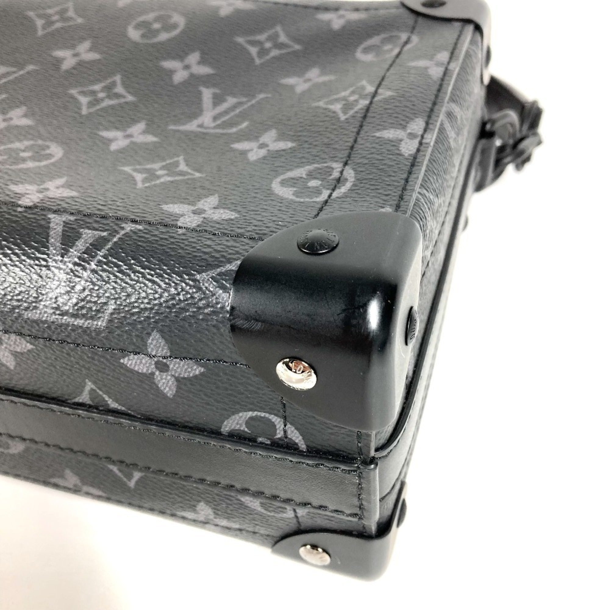Louis Vuitton Black Monogram Eclipse Monogram Eclipse Clutch Bag Handbag Shoulder Bag (Pre-Owned)