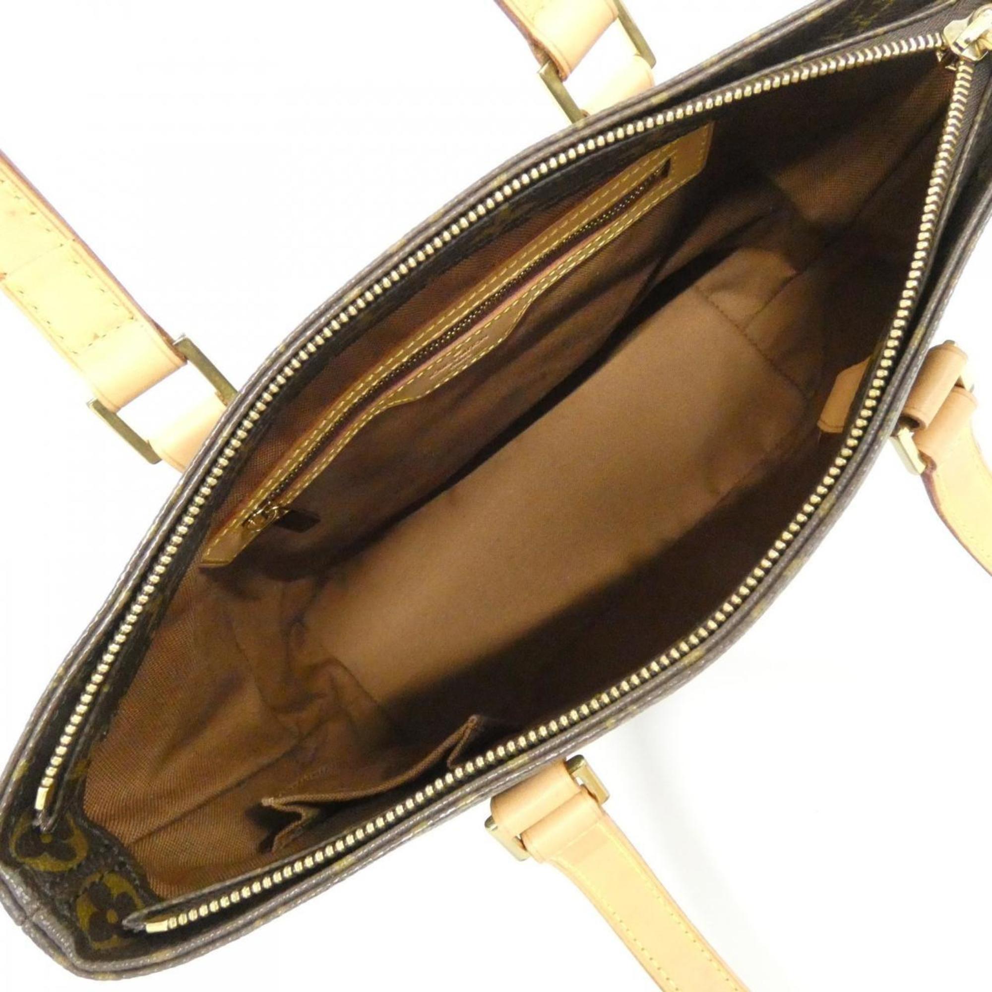 Louis Vuitton Marron Coated Canvas Handbag (Pre-Owned)