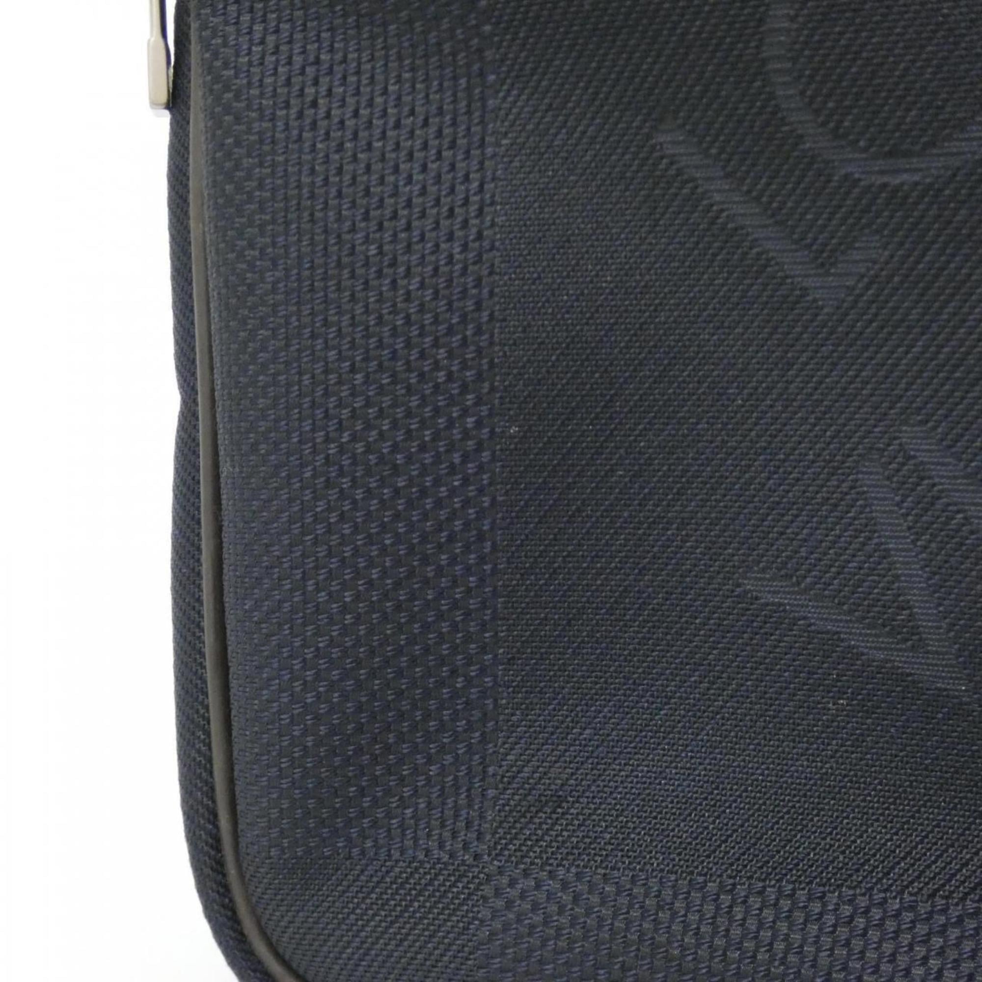 Louis Vuitton Blue Silver Canvas Shoulder Bag (Pre-Owned)