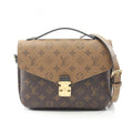 Louis Vuitton Black Brown Coated Canvas Pvc Leather Handbag Pochette (Pre-Owned)