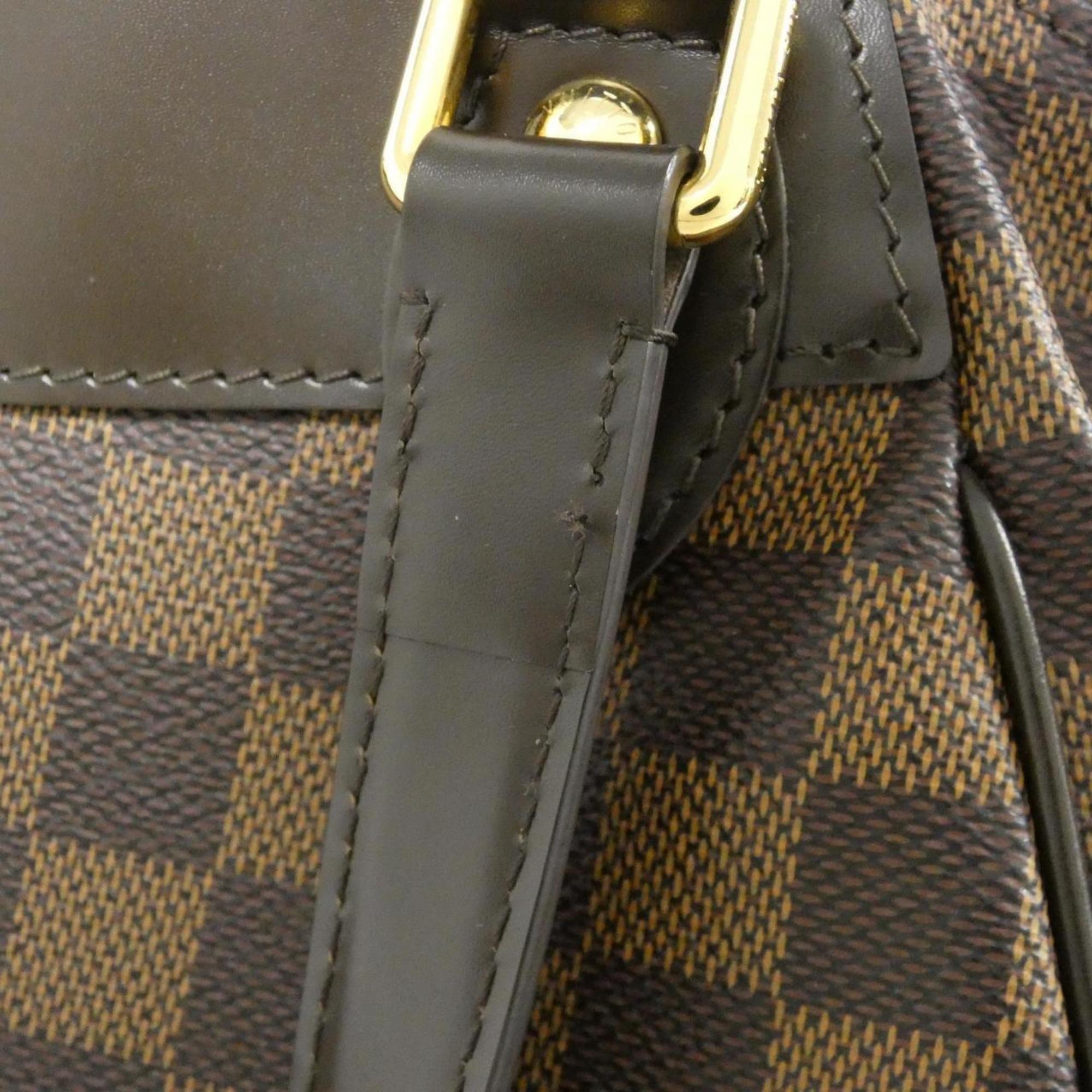 Louis Vuitton Damier Damier Canvas Ebene Damier Canvas Handbag (Pre-Owned)