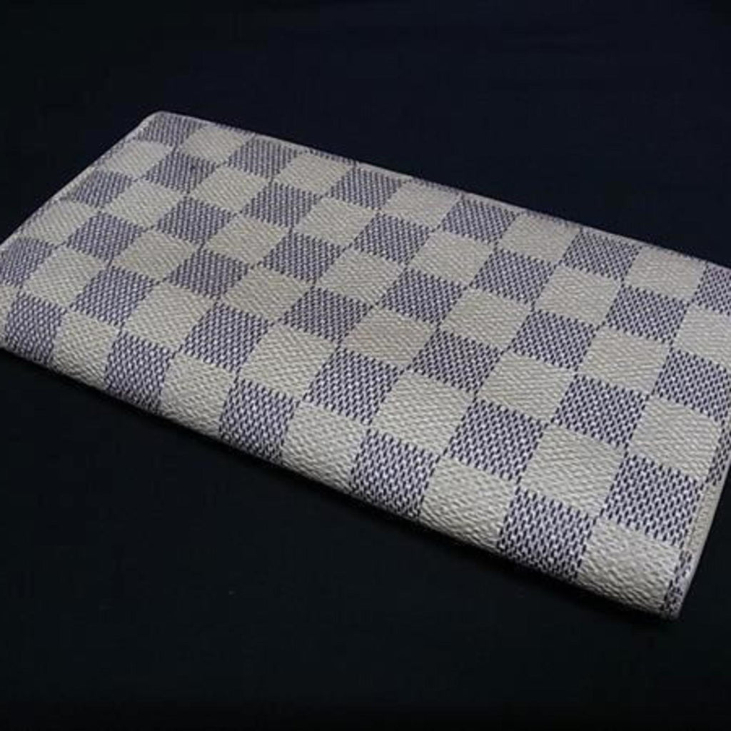 Louis Vuitton Azur Pvc Leather Long Wallet (Bi-Fold) (Pre-Owned)