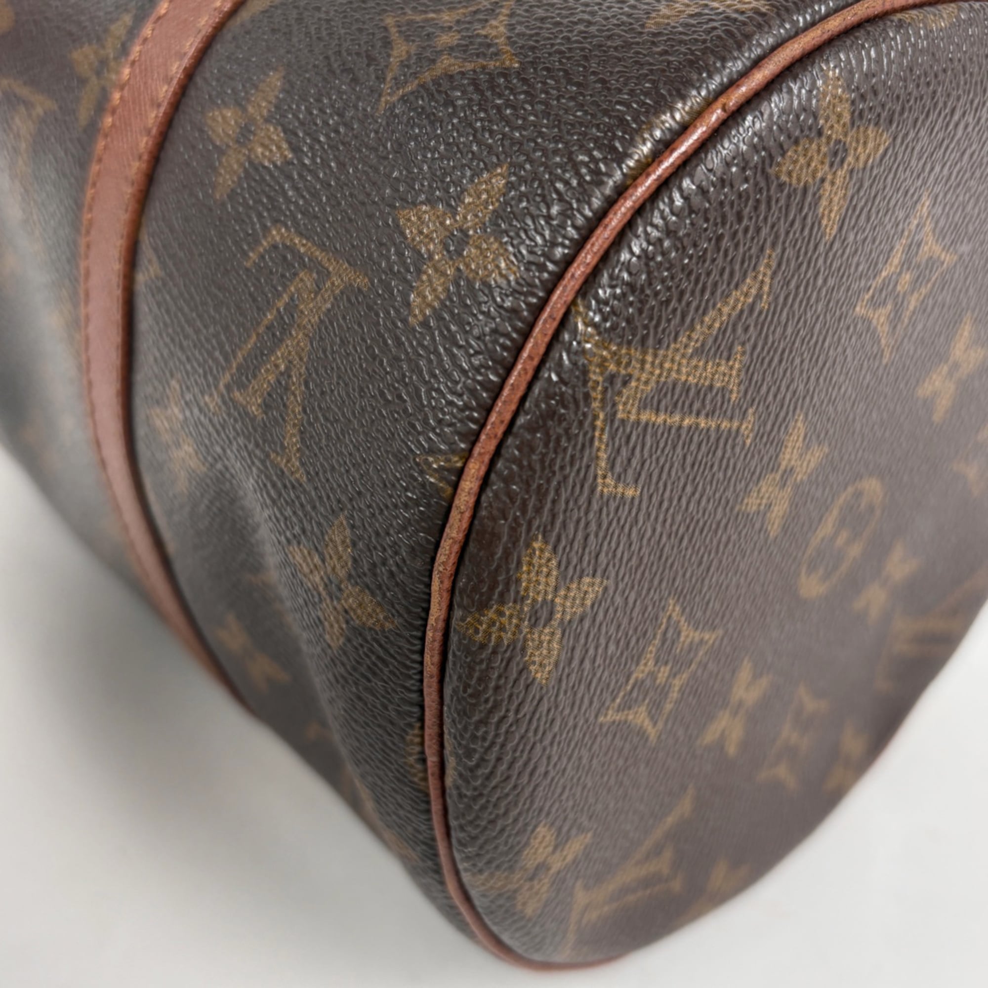 Louis Vuitton Brown Monogram Monogram Leather Handbag (Pre-Owned)