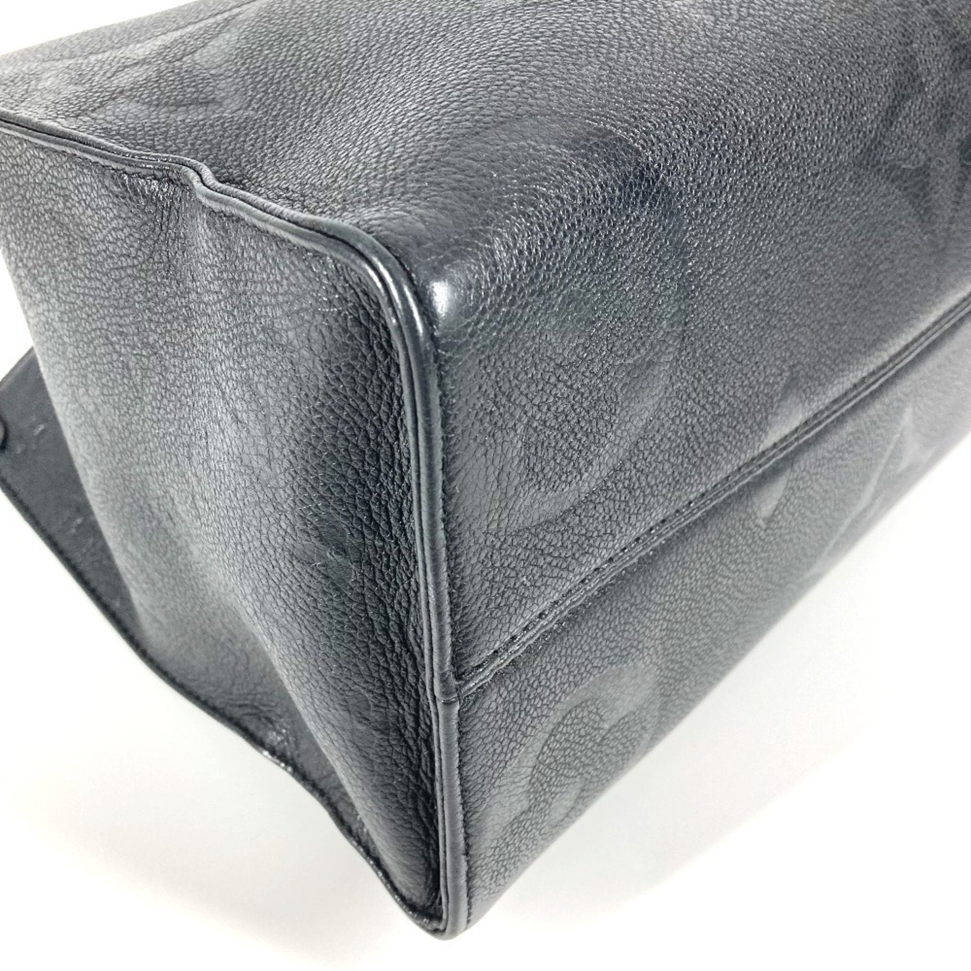 Louis Vuitton Black Monogram Noir Monogram Empreinte Handbag Shoulder Bag Tote Bag (Pre-Owned)