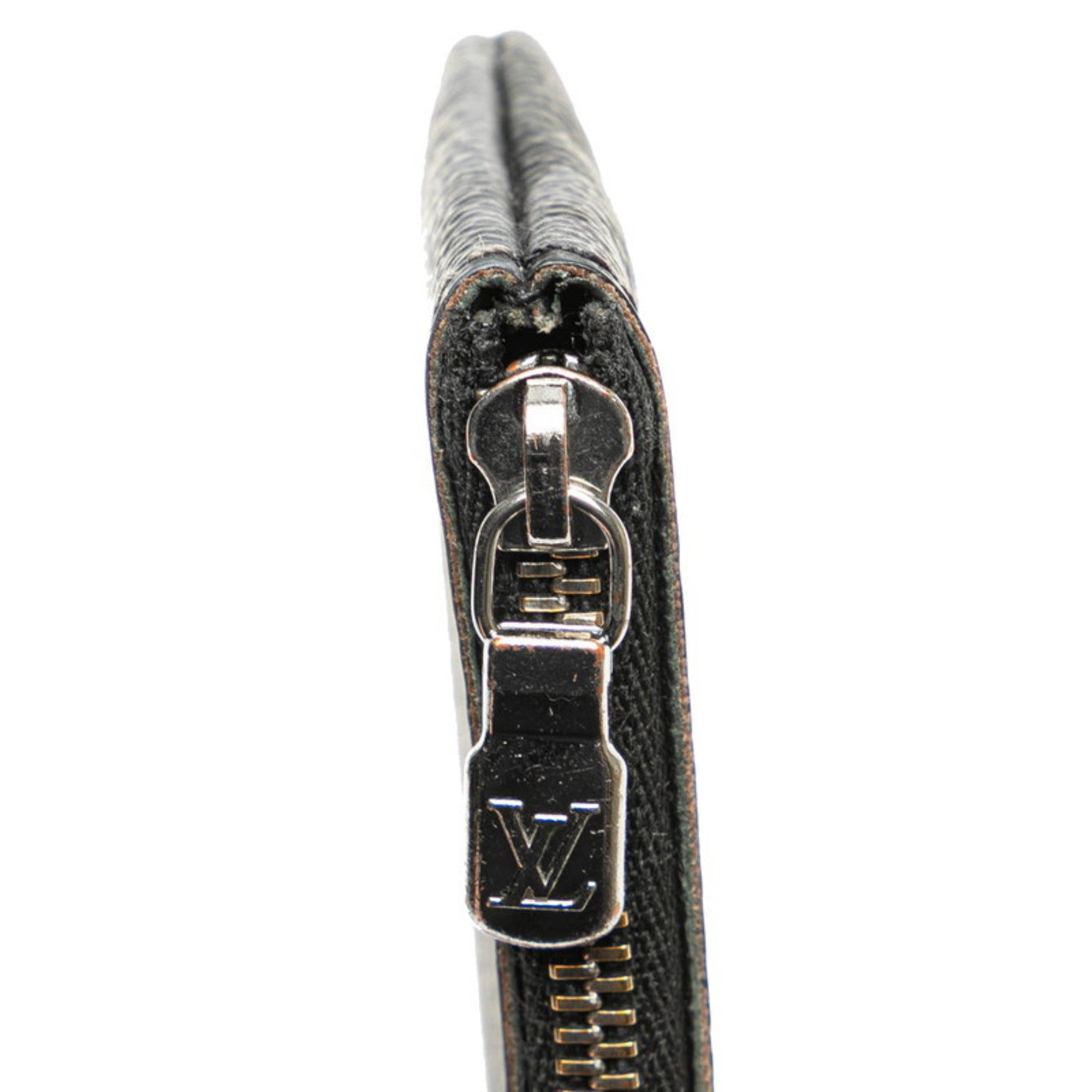 Louis Vuitton Black Gray Pvc Pochette (Pre-Owned)