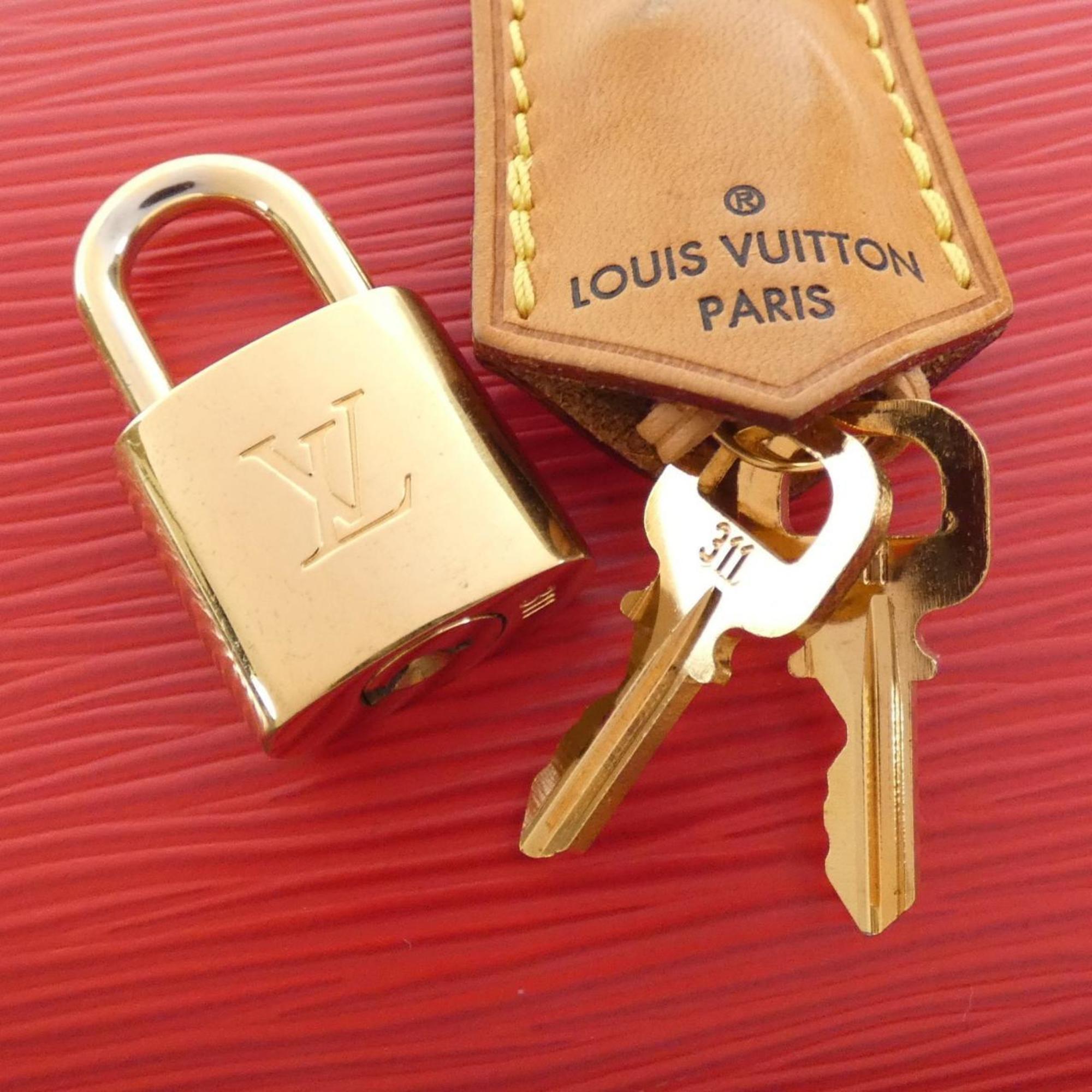 Louis Vuitton Epi Coquelicots Leather Boston Bag (Pre-Owned)