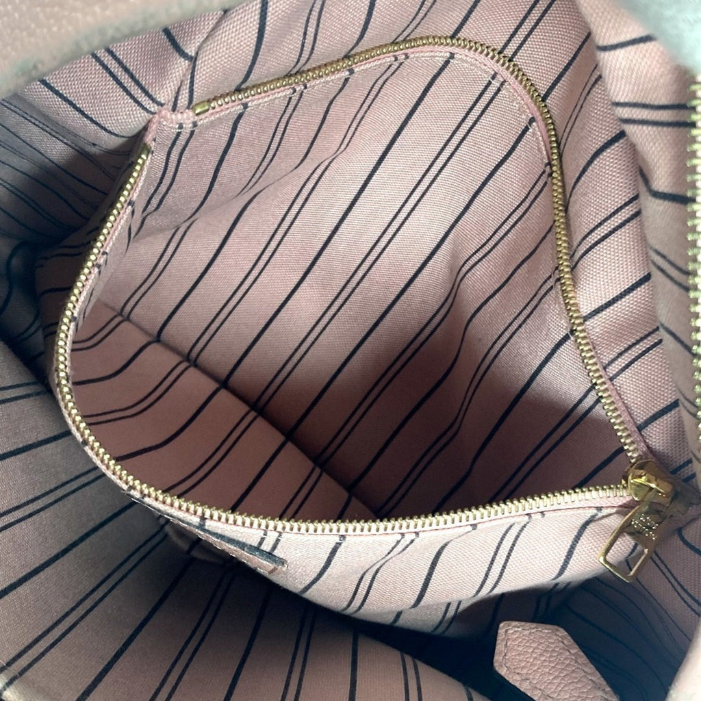 Louis Vuitton Galle Pink Monogram Empreinte Backpack (Pre-Owned)