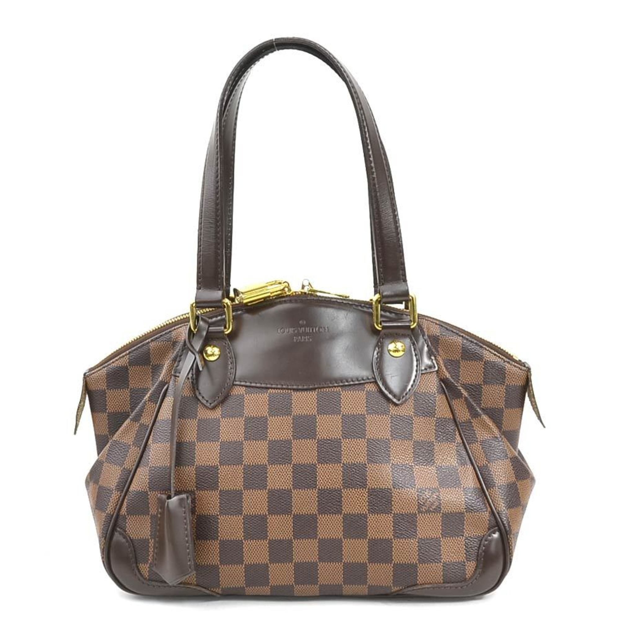 Louis Vuitton Brown Damier Canvas Damier Canvas Handbag (Pre-Owned)