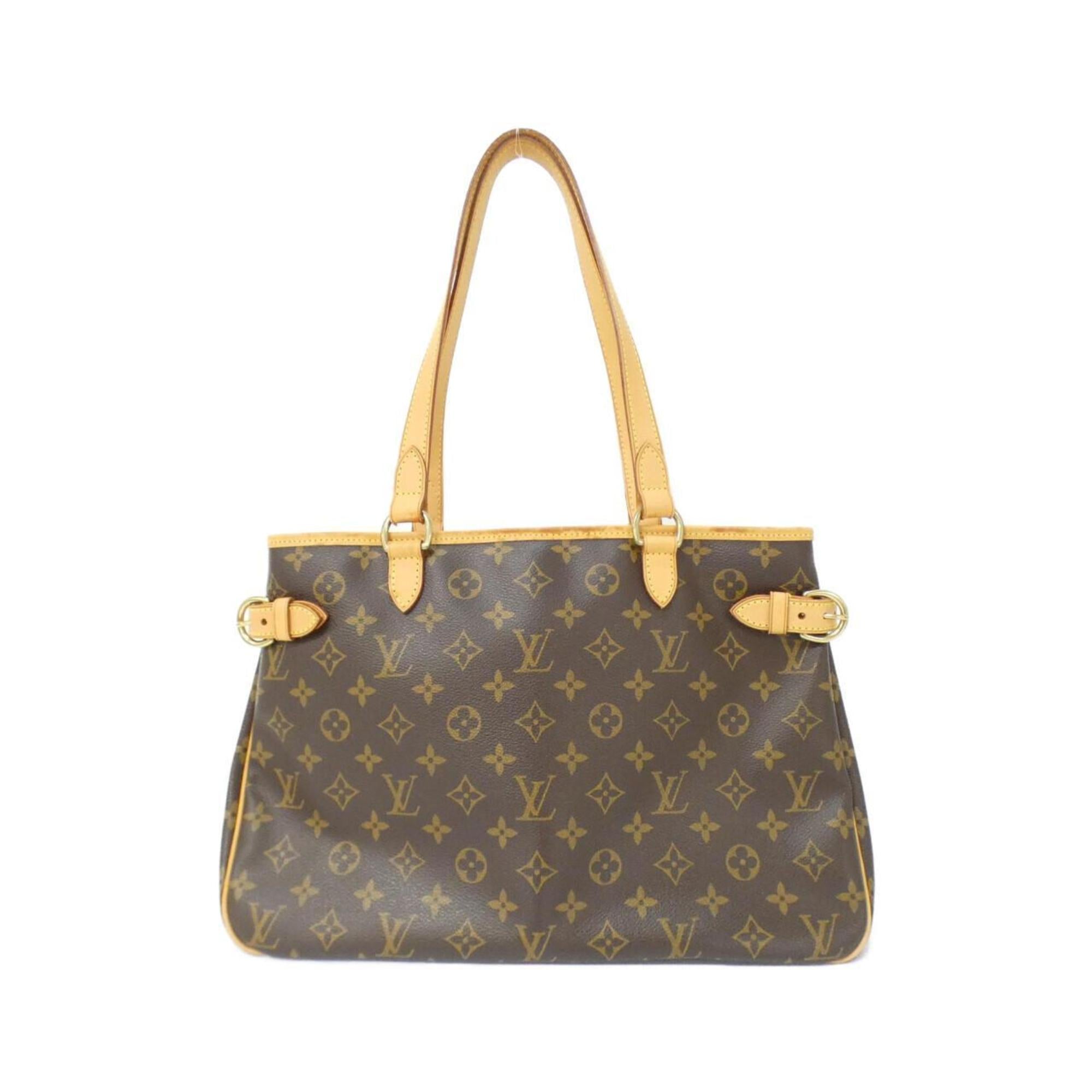 Louis Vuitton Marron Monogram Coated Canvas Handbag (Pre-Owned)