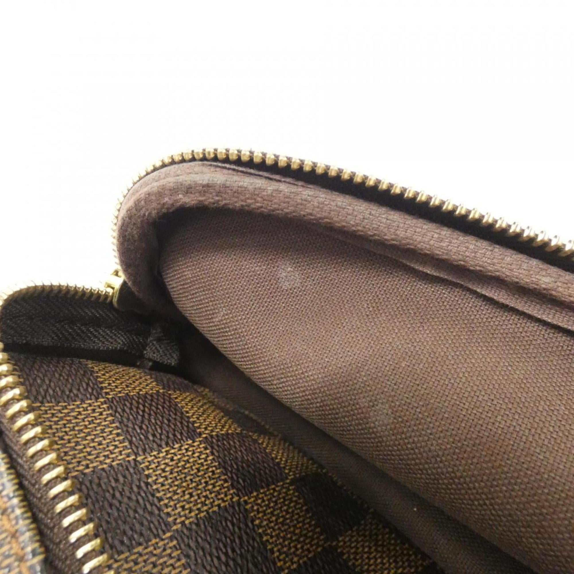 Louis Vuitton Ebene Coated Canvas Shoulder Bag (Pre-Owned)