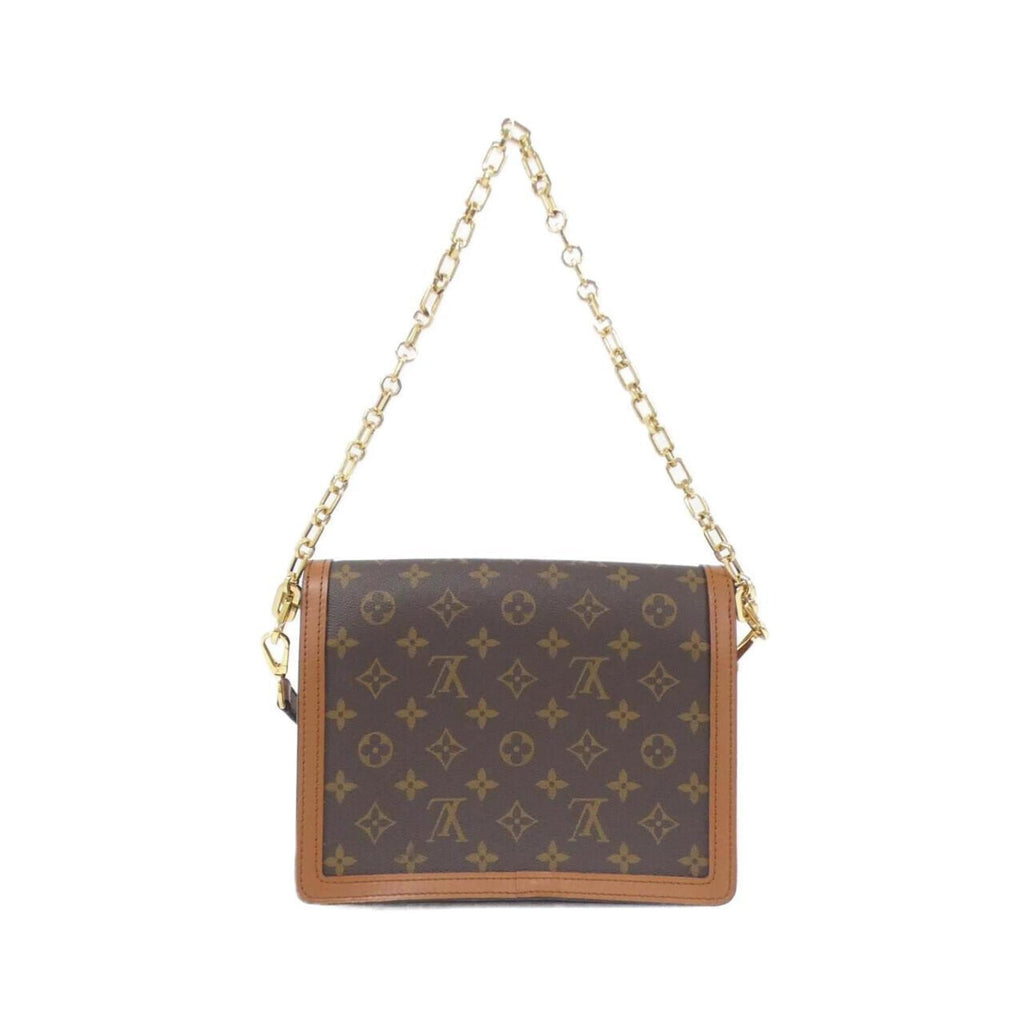 Louis Vuitton Brown Coated Canvas Shoulder Bag (Pre-Owned)