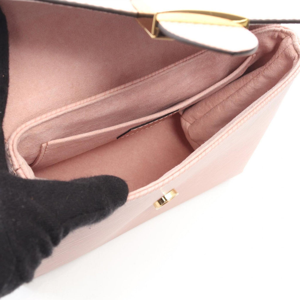 Louis Vuitton Pink Leather Handbag (Pre-Owned)