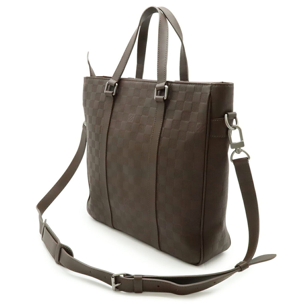 Louis Vuitton Meteor Damier Infini Leather Shoulder Bag Tote Bag (Pre-Owned)
