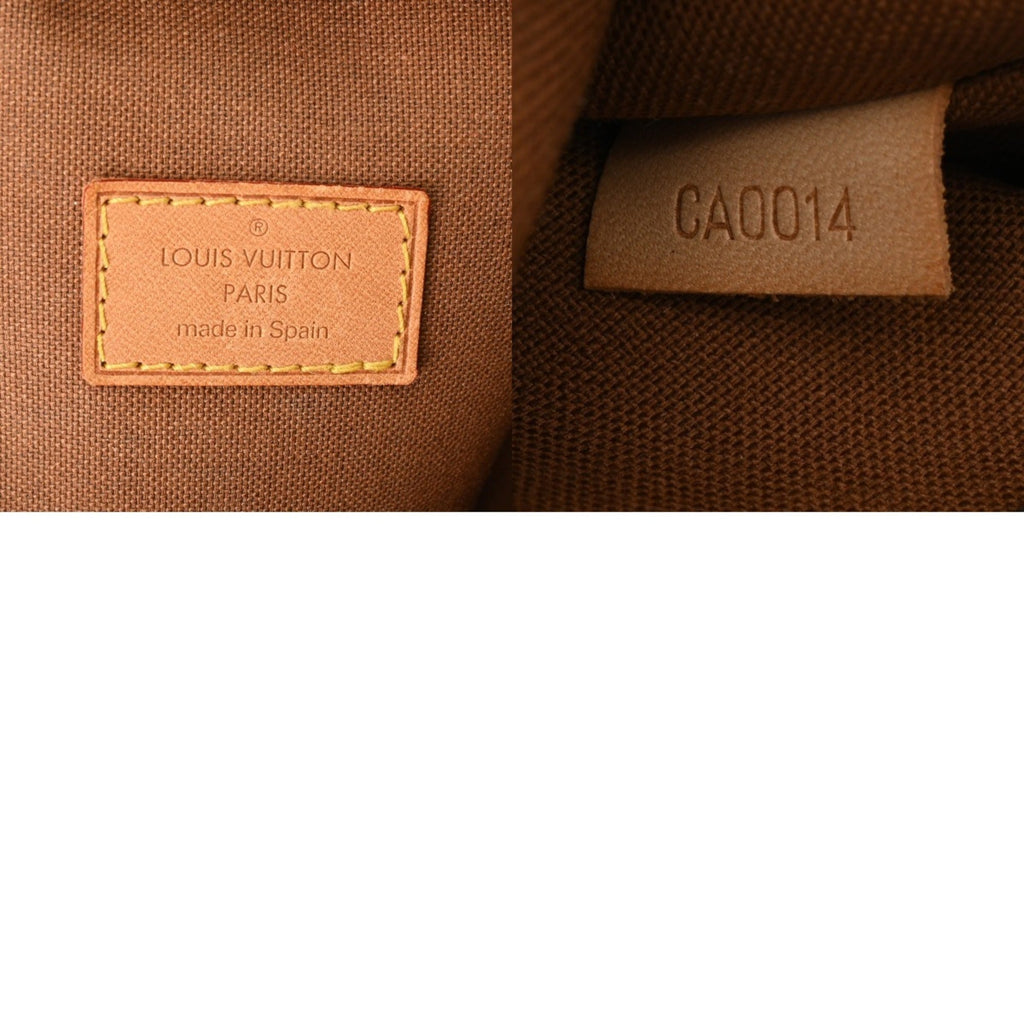 Louis Vuitton Brown Monogram Canvas Sling Bag (Pre-Owned)