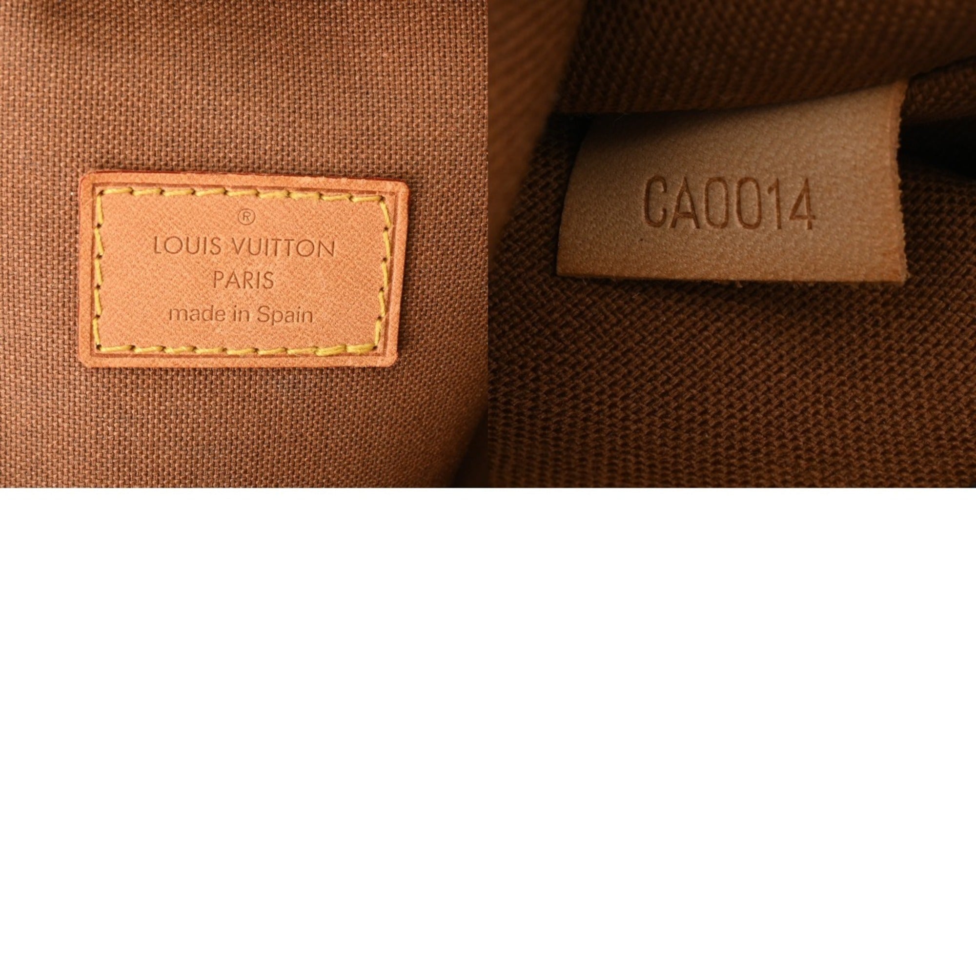 Louis Vuitton Brown Monogram Canvas Sling Bag (Pre-Owned)