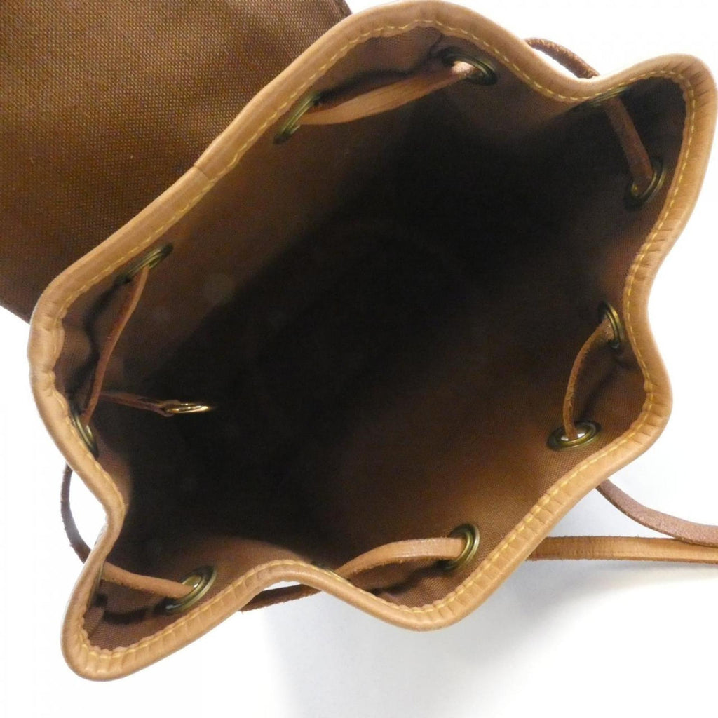 Louis Vuitton Monogram Mini Marron Coated Canvas Backpack (Pre-Owned)