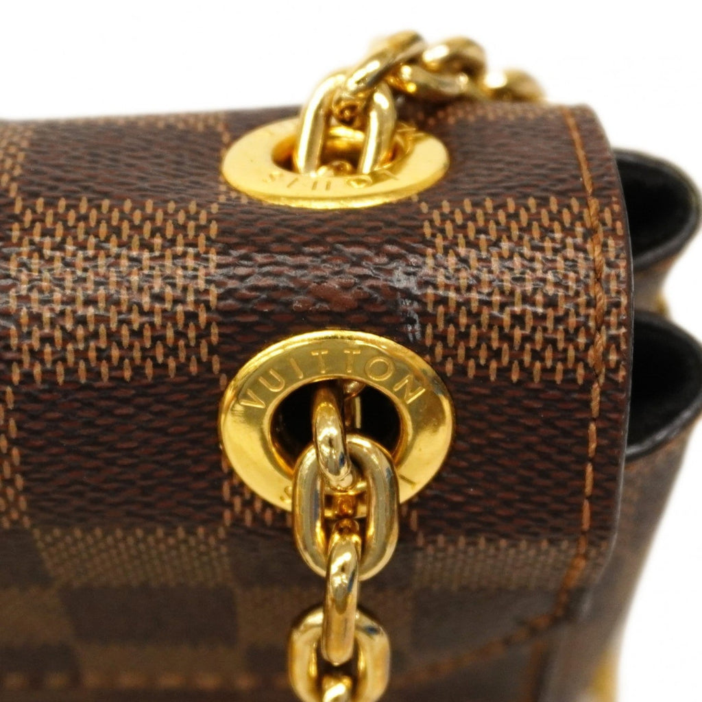 Vavin Handbag Damier with Leather PM