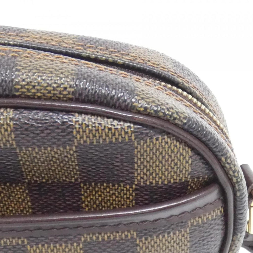 Louis Vuitton Brown Coated Canvas Pochette Shoulder Bag (Pre-Owned)