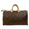 Louis Vuitton Brown Leather Pvc Boston Bag (Pre-Owned)