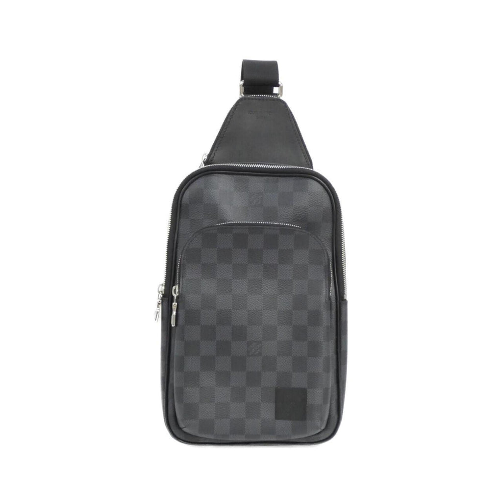 Louis Vuitton Damier Graphite Graphite Coated Canvas Shoulder Bag (Pre-Owned)