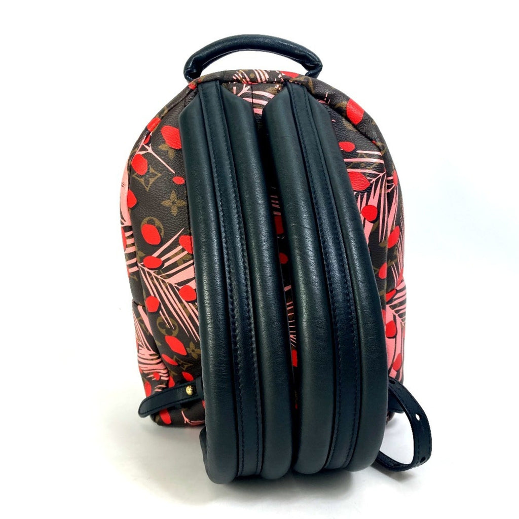 Louis Vuitton Brown Pink Red Color Monogram Backpack (Pre-Owned)