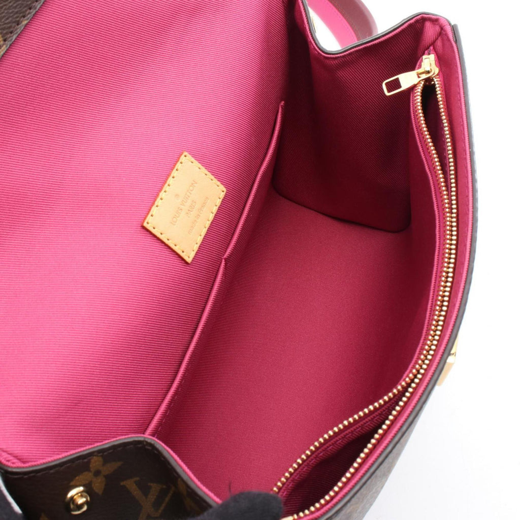 Louis Vuitton Brown Pvc Leather Handbag (Pre-Owned)