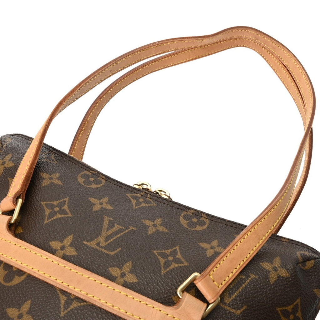 Louis Vuitton Brown Monogram Canvas Shoulder Bag (Pre-Owned)