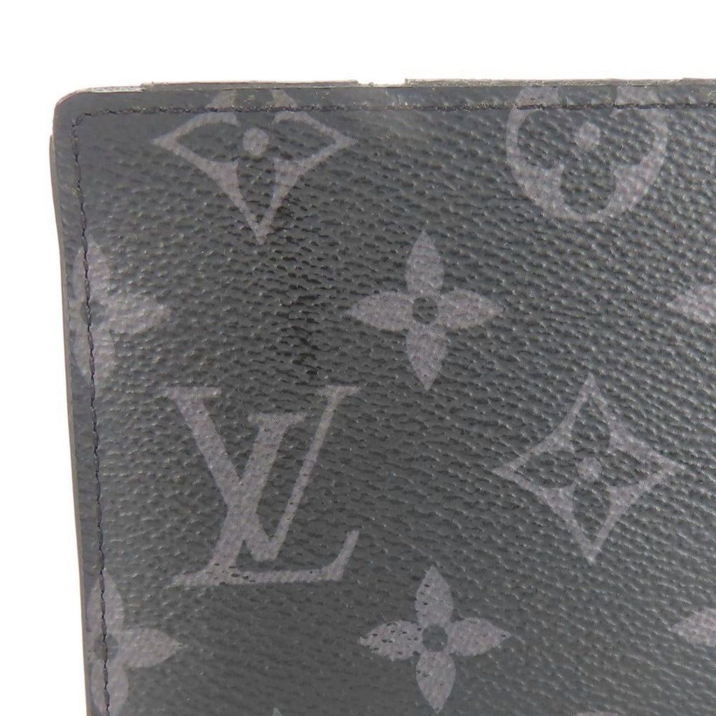 Louis Vuitton Black Monogram Eclipse Wallet (Bi-Fold) (Pre-Owned)