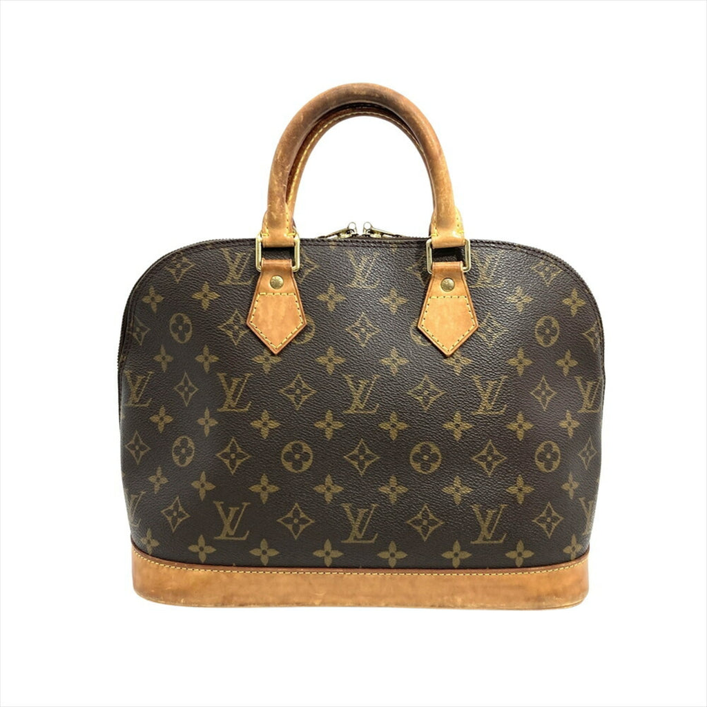 Louis Vuitton Brown Monogram Canvas Handbag (Pre-Owned)