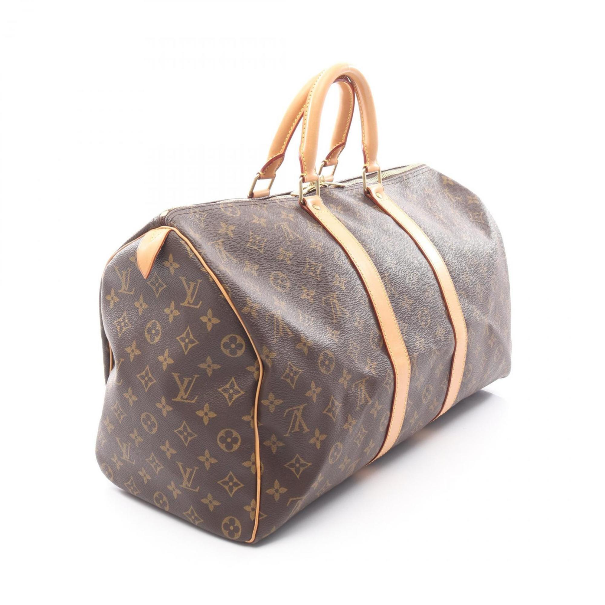 Louis Vuitton Brown Monogram Monogram Boston Bag (Pre-Owned)
