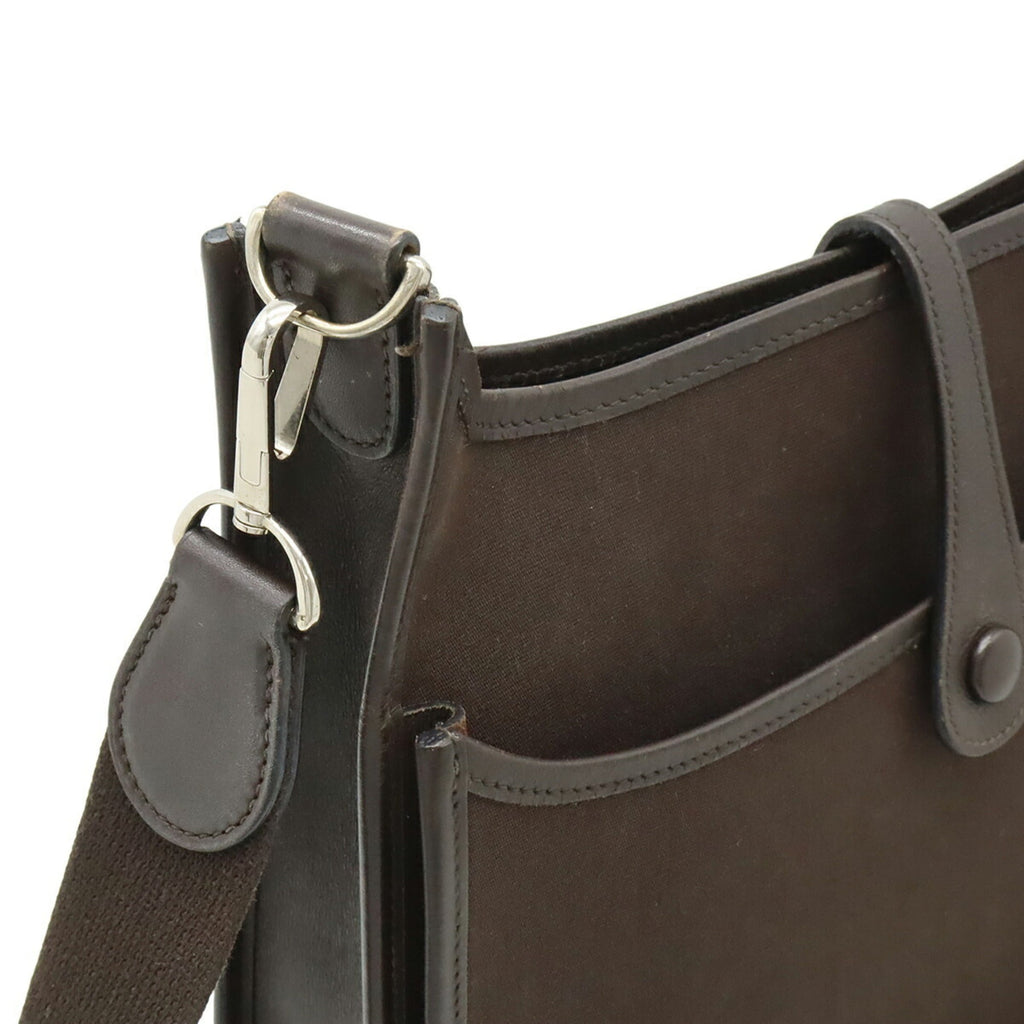 Evelyne Bag Gen I Toile and Leather PM