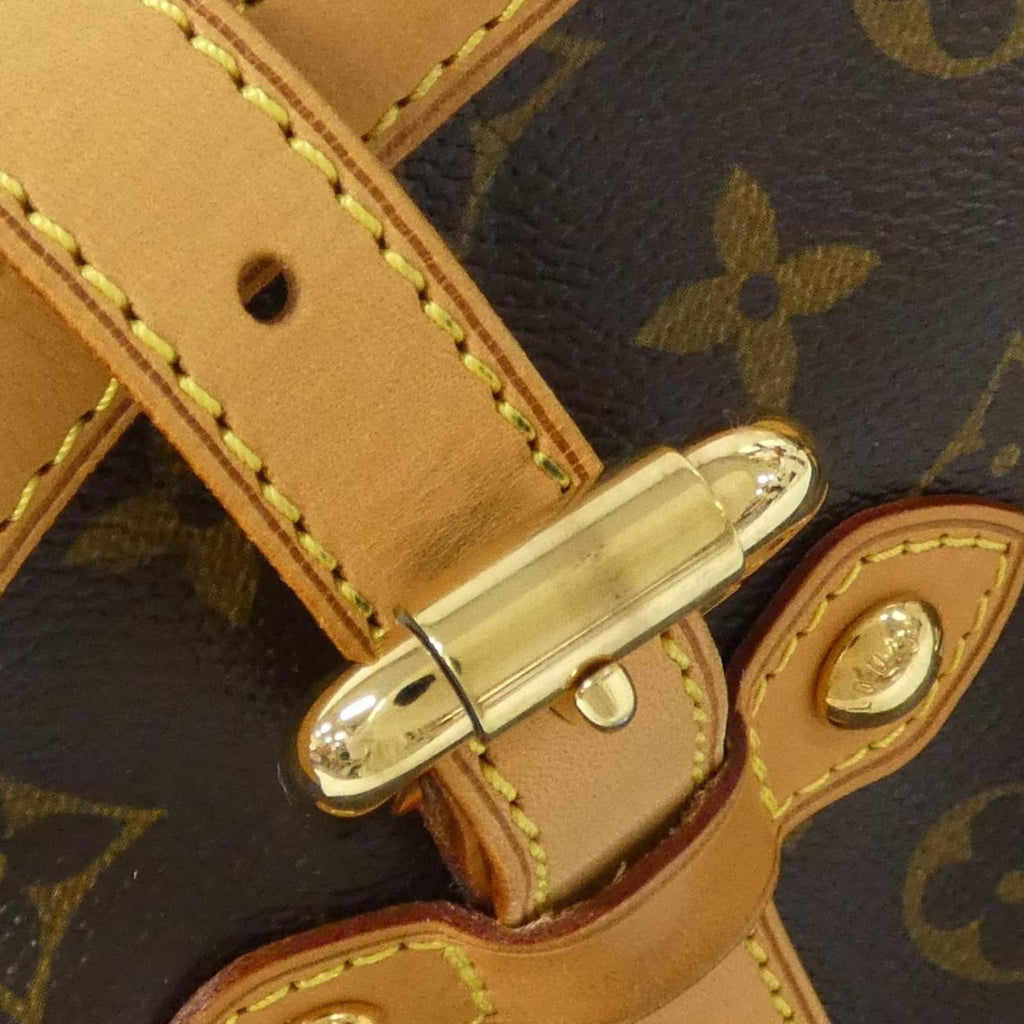 Louis Vuitton Brown Coated Canvas Shoulder Bag (Pre-Owned)