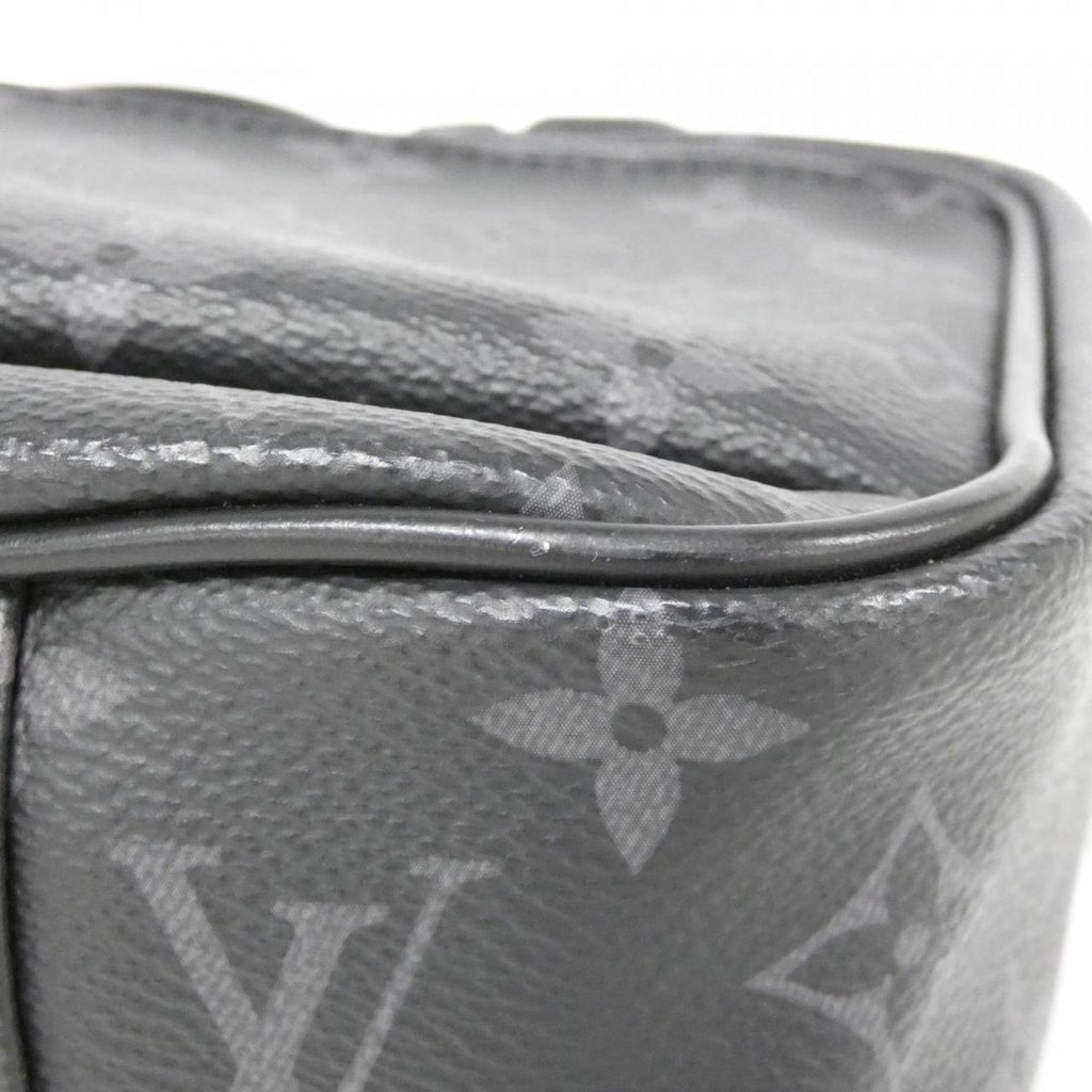 Louis Vuitton Black Coated Canvas Shoulder Bag (Pre-Owned)