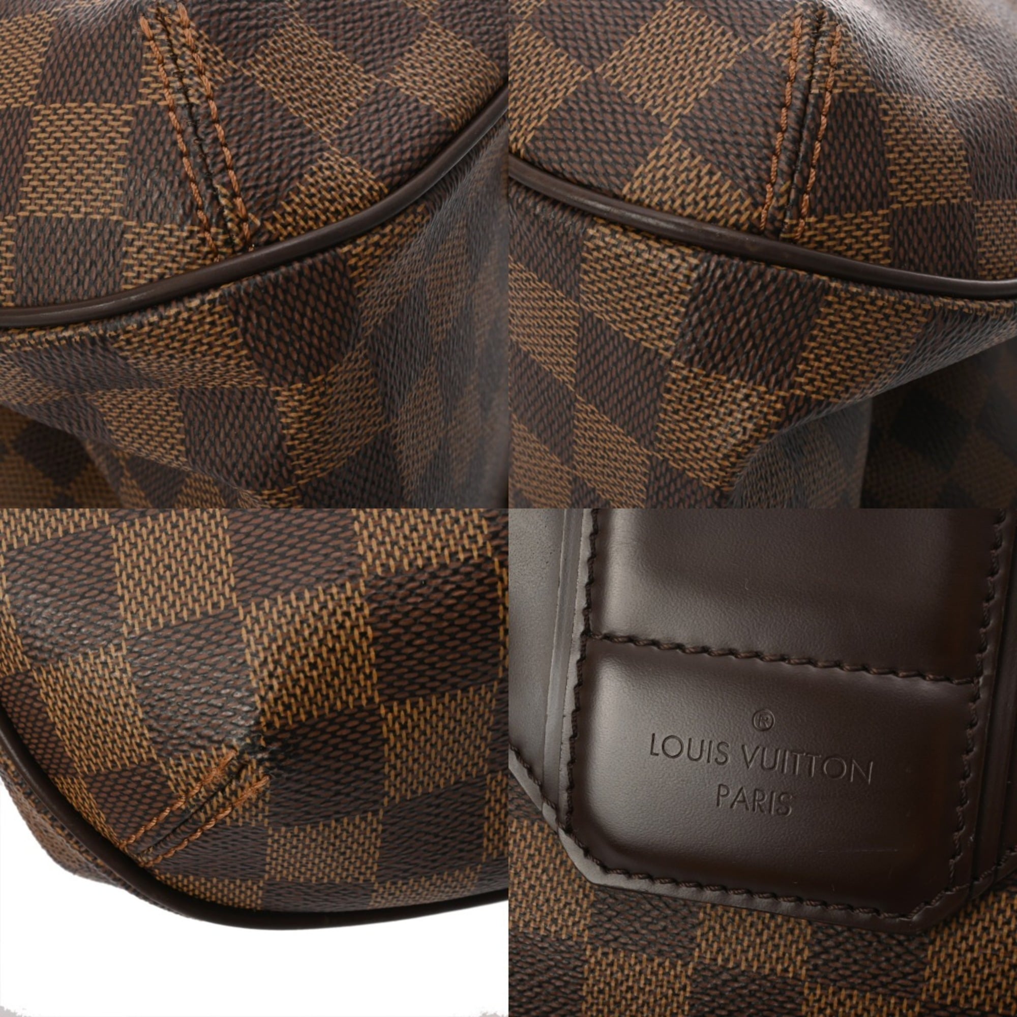 Louis Vuitton Brown Damier Canvas Damier Canvas Handbag (Pre-Owned)