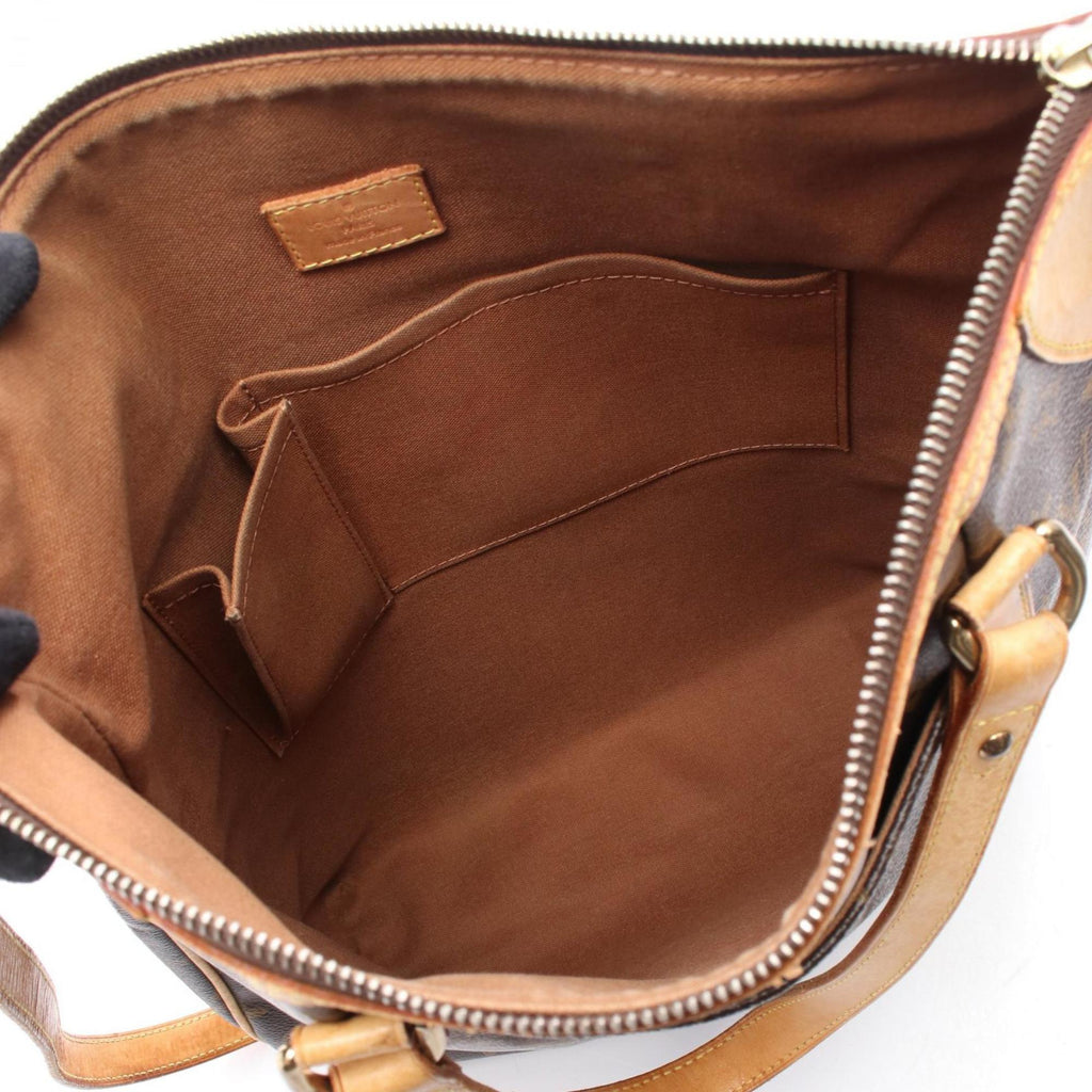 Louis Vuitton Brown Monogram Coated Canvas Handbag (Pre-Owned)