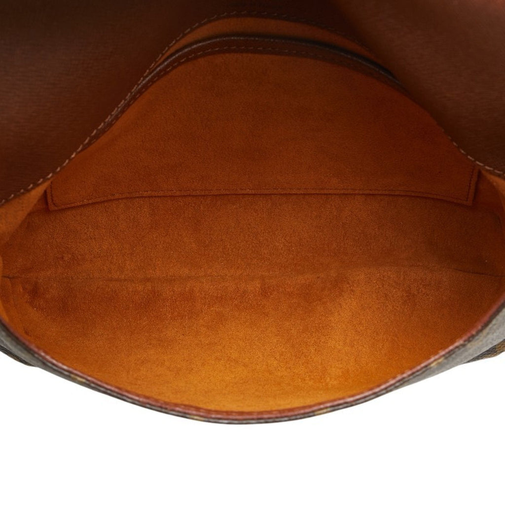Louis Vuitton Monogram Brown Pvc Leather Handbag Shoulder Bag (Pre-Owned)
