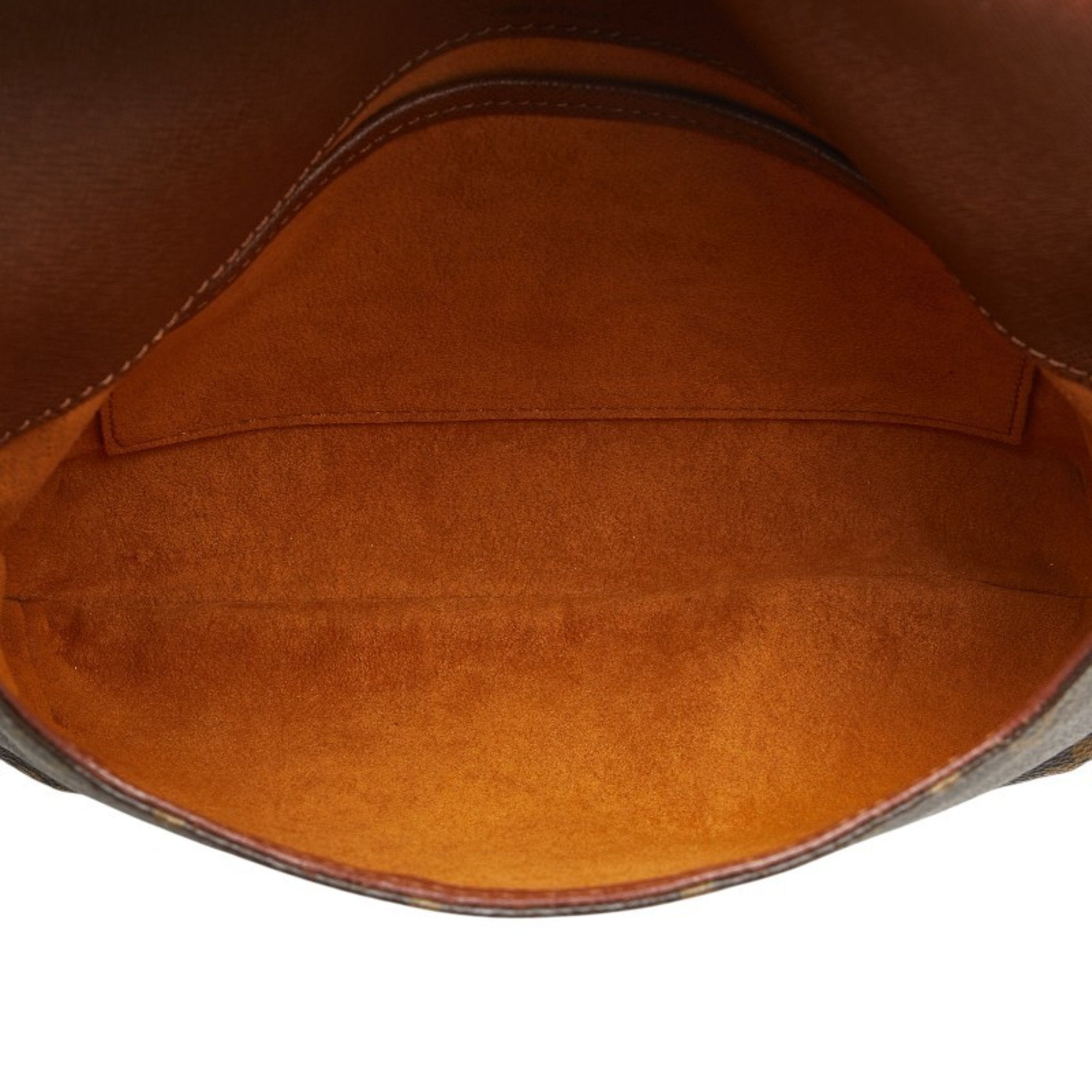 Louis Vuitton Monogram Brown Pvc Leather Handbag Shoulder Bag (Pre-Owned)